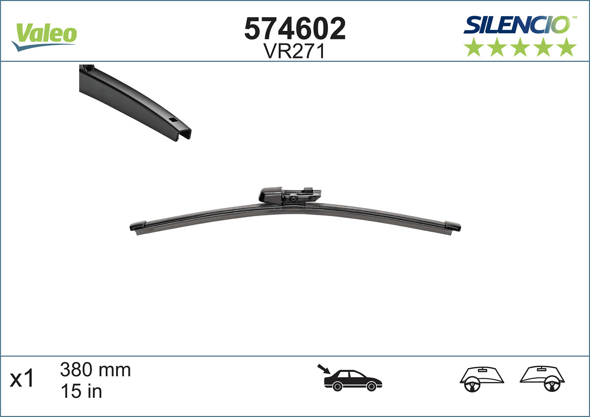 Spazzola tergi - 574602 VALEO
